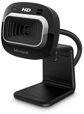 كاميرا ويب Microsoft LifeCam HD-3000 | فيديو عالي الدقة 720p حقيقي لمكالمات فيديو واضحة