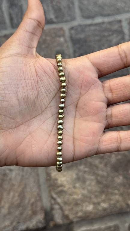 Green Pearl Bracelet
