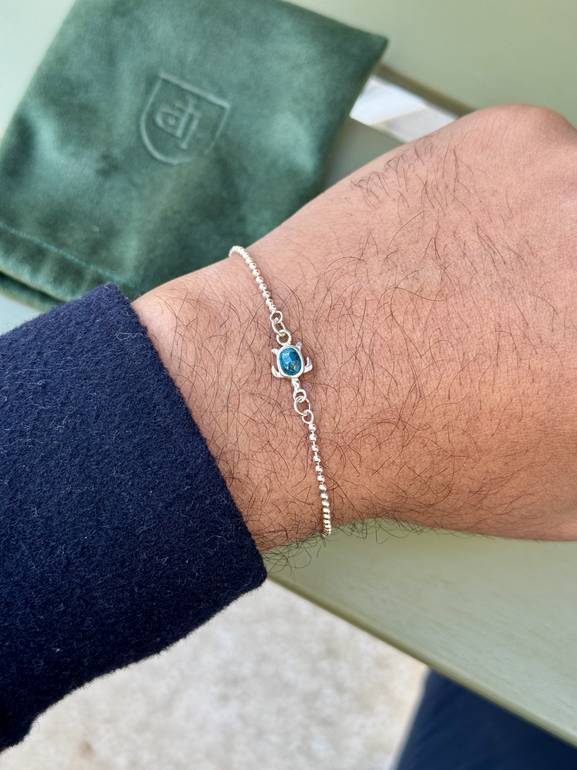 Turquoise Turtle Bracelet 