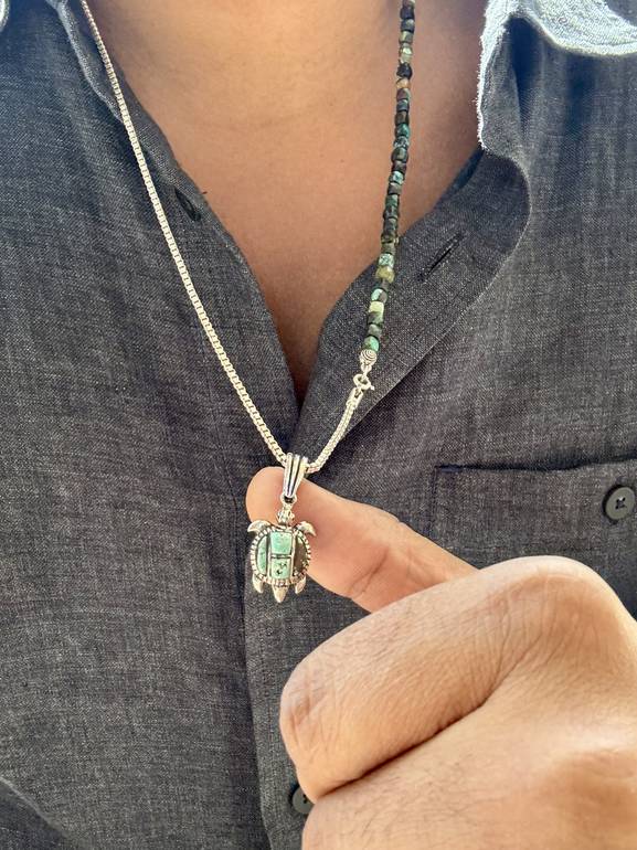 Ocean Spirit Turtle Necklace
