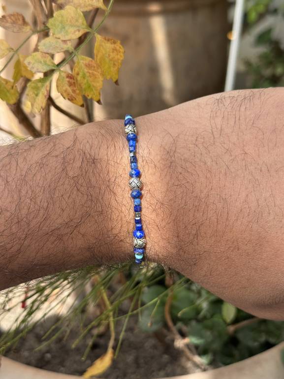 Lapis Starry Nights Bracelet