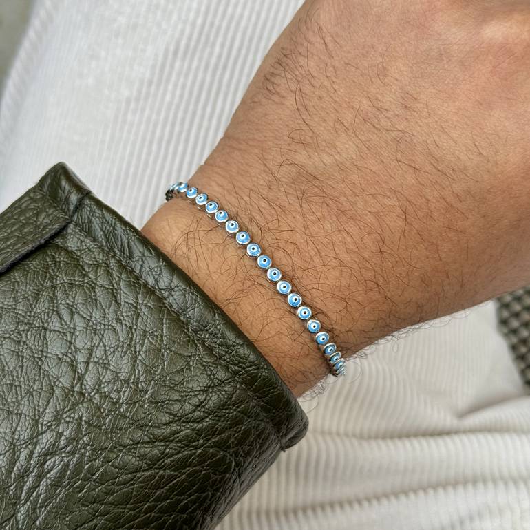 Devil Eye Tennis Bracelet