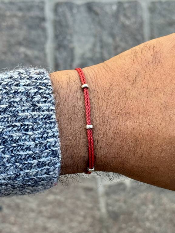 Crimson Bond Bracelet
