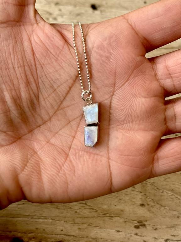 Moonstone Necklace 🌓
