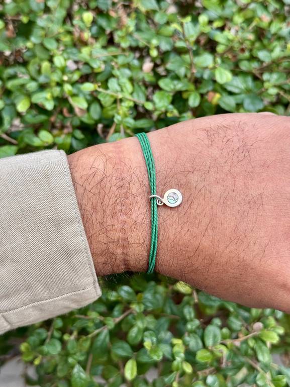 Greenline Shell Bracelet