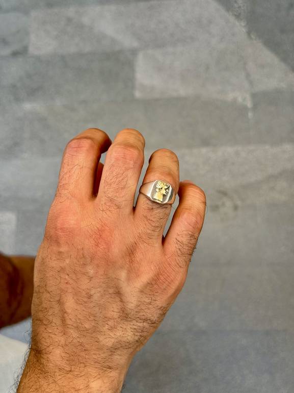 Gold Roman Ring