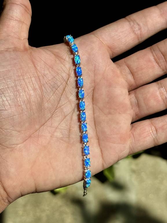 Blue Sky Tennis Bracelet