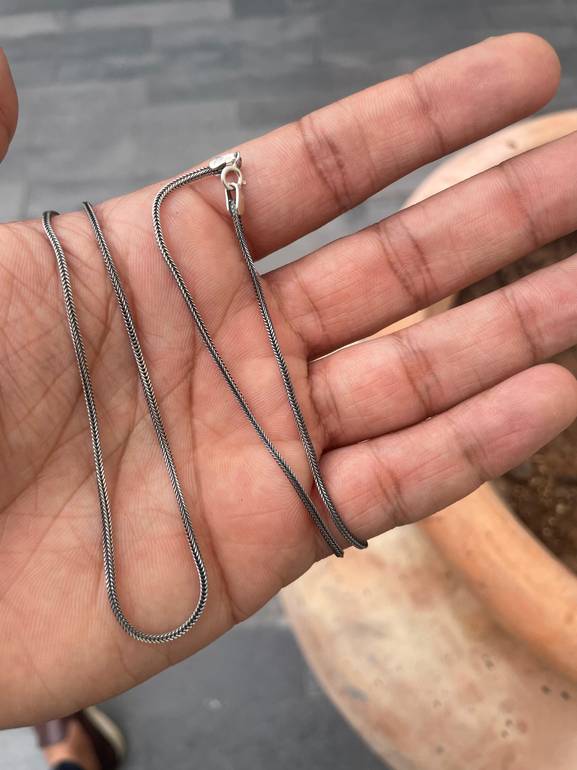 Silver chain ⚡️
