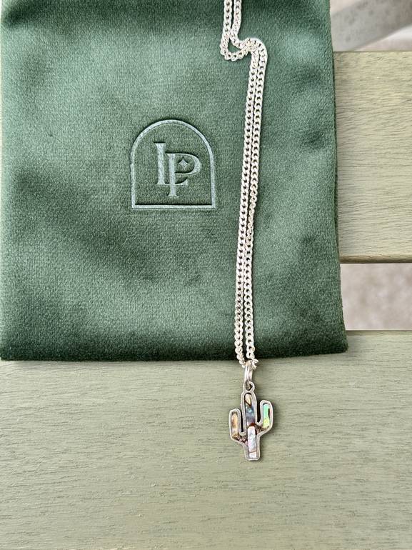 Seashell Cactus Necklace 