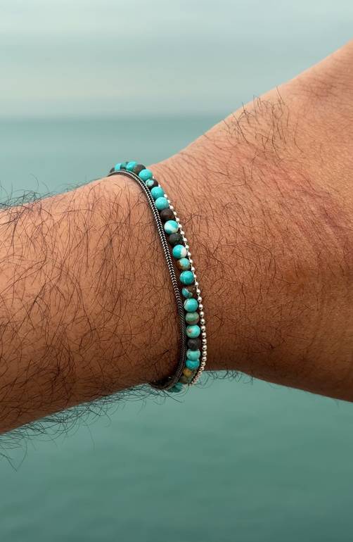 Turquoise Triple Bracelet