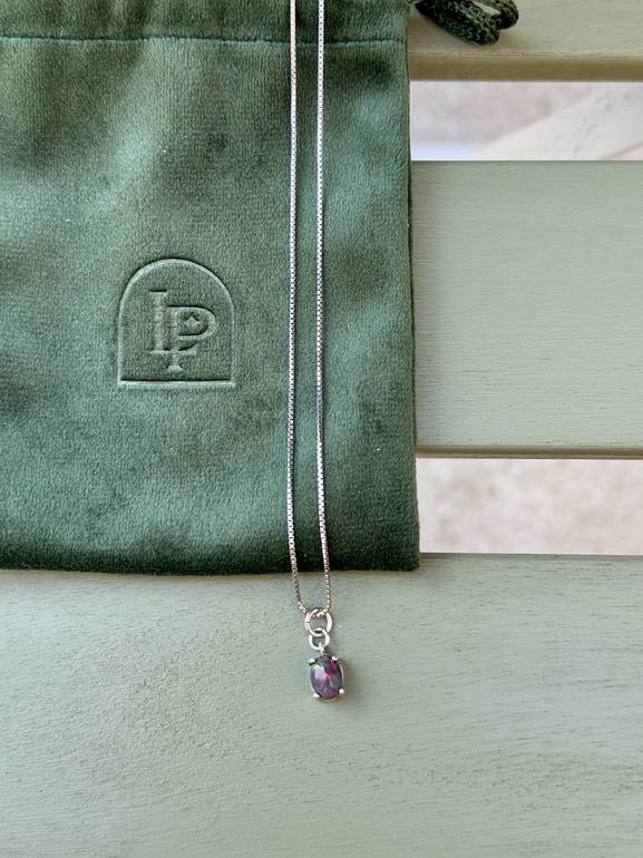 Black Opal Necklace