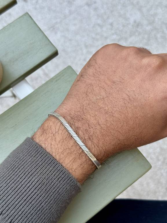 Silver Serenity Bracelet