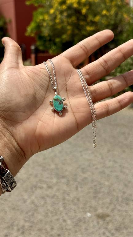 Nomad Turquoise Necklace