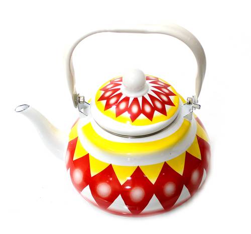 ابريق غضار ماس احمر صغير 1.5 لتر
