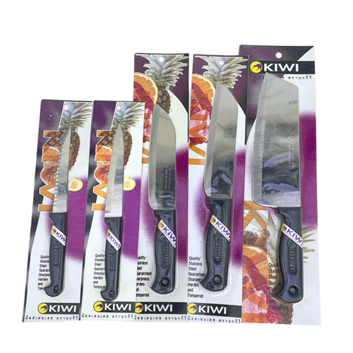 طقم سكاكين تايلندي مقاس كبير مع جراب KIWI