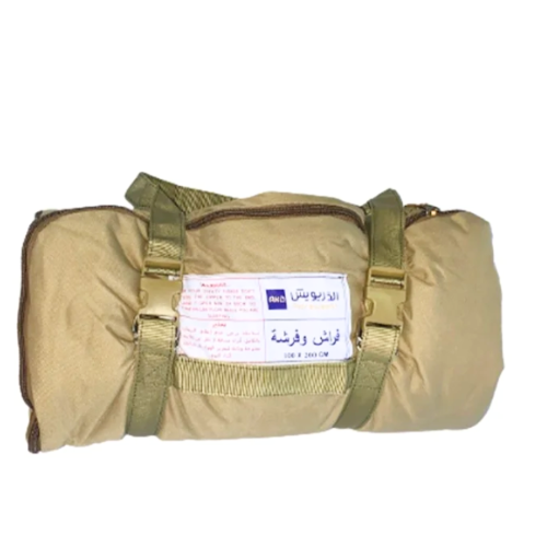 فراش الدريويش فراش وفرشة بطانية بني 2متر × 1متر
