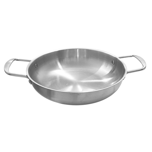 مقلى ستيل بيدين 25 سم RK2577