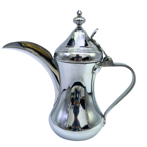 دلة الجوف كروم وسط 8983مقاس600مل