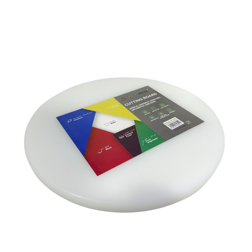 لوح تقطيع مدور 30*450*450 WHITE