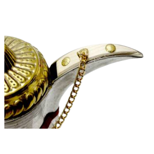 خشب دلة مع سلسلة وسط