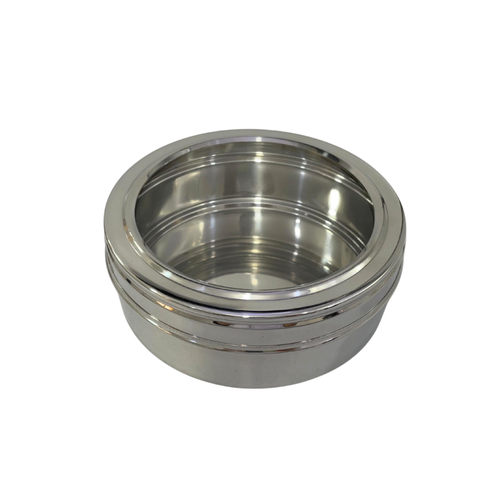 علبة تمر وعسل غطاء شفاف 16سم 16CM-01480