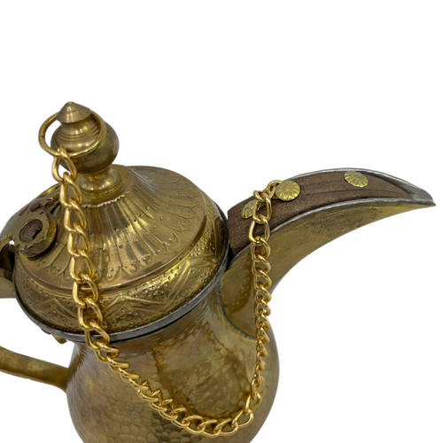 سدادة غطاء دلة عربية مع سلسة صغير