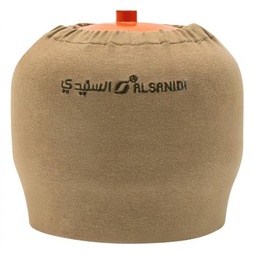 جراب حافظة أسطوانة غاز جراب دافور كاكي مقاس 20*20*17.5سم
