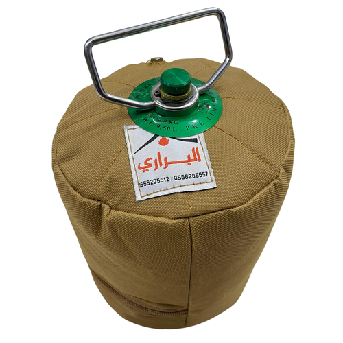 جراب دافور دبه هندي بدون راس قماش رملي مقاس 1.25 كيلو