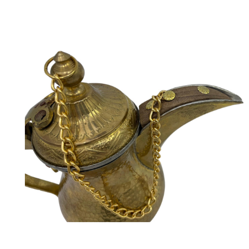 سدادة غطاء دلة عربية مع سلسة وسط