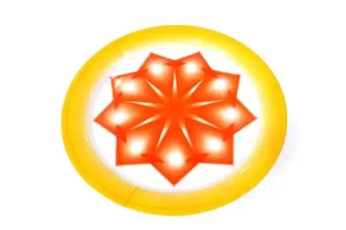 صحن غضار لون احمر 30 م