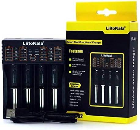 شاحن بطارية ليثيوم ليتوكالا Lii-402