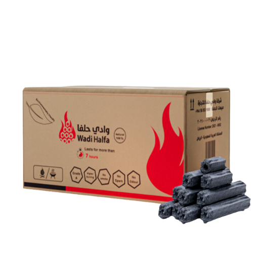 فحم وادي حلفا 6 كيلو سداسي الشكل
