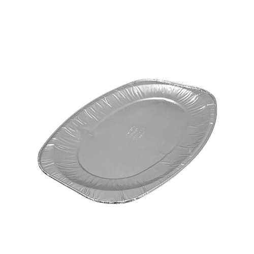 صحن قصدير مسطح 10 حبات مقاس 43×28