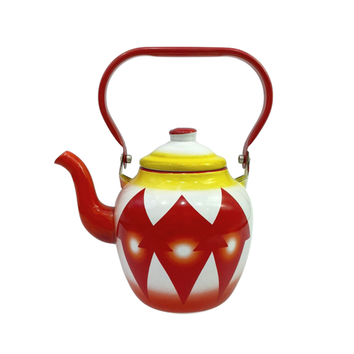 ابريق  غضار احمر مقاس 16