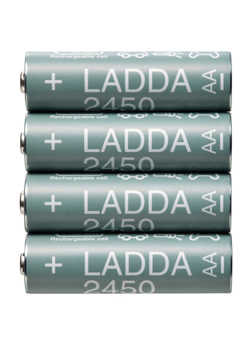 بطارية قابلة للشحن HR06 AA 1.2V – 2450mAh