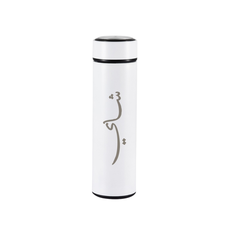 زمزمية شاي استيل ابيض 500 مل