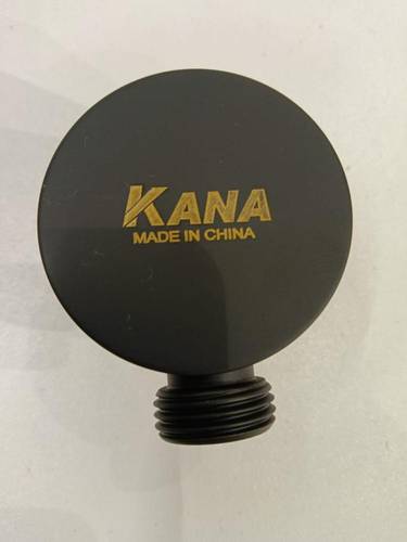 كوع شطاف مدور أسود KANA