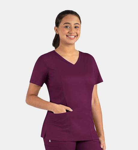 Scrub Top Woman Maevn Matrix  3501