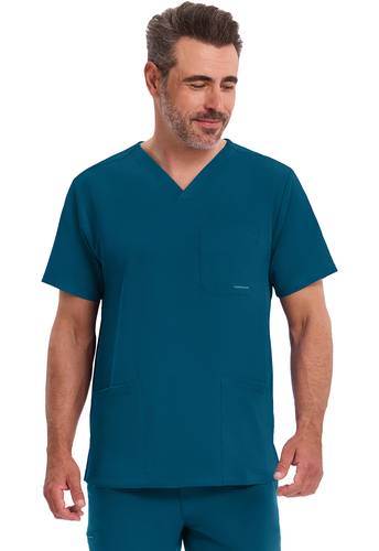 Scrub Top Man Healing Hands HH Works 2590