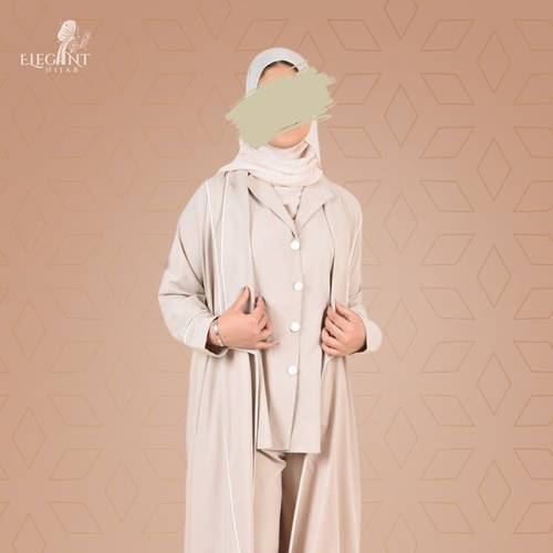 طقم بدلة نسائية صيفية 3 قطع