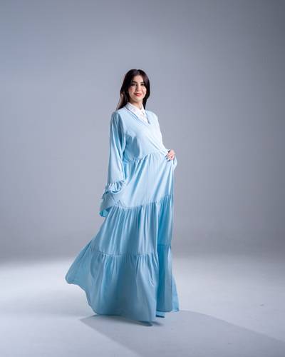 عباية كلوش سماوي