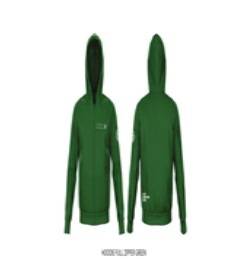 HOODI Green with zipper-China