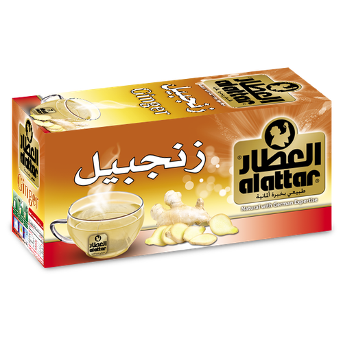 اعشاب العطار زنجبيل ظروف مغلفة 20 كيس