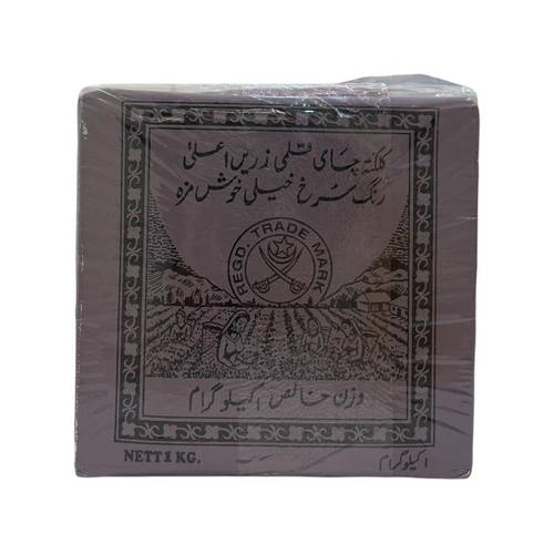شاي ابوسيفين كلكتا اسود علبة كرتون - خشن 1 كيلو