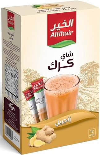 شاي الخير كرك بالزنجبيل 12 ظرف