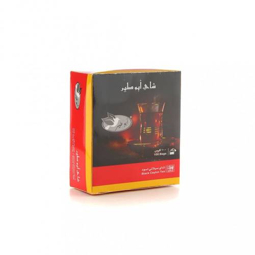  شاي أبوطير اسود ظروف 100 كيس