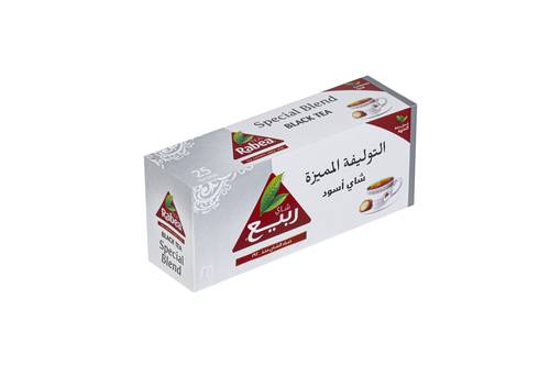 شاي ربيع اسود التوليفة المميزة ظروف  25 كيس