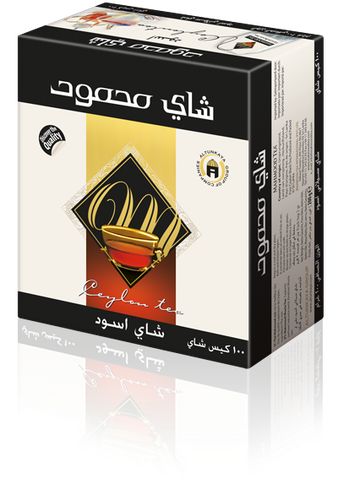 شاي محمود اسود ظروف 100 كيس