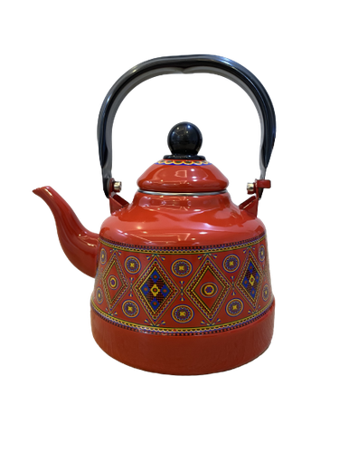 ابريق غضار نقشة تراثيه 2