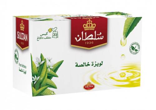 شاي سلطان لويزة خالصة ظروف مغلفة 20 كيس